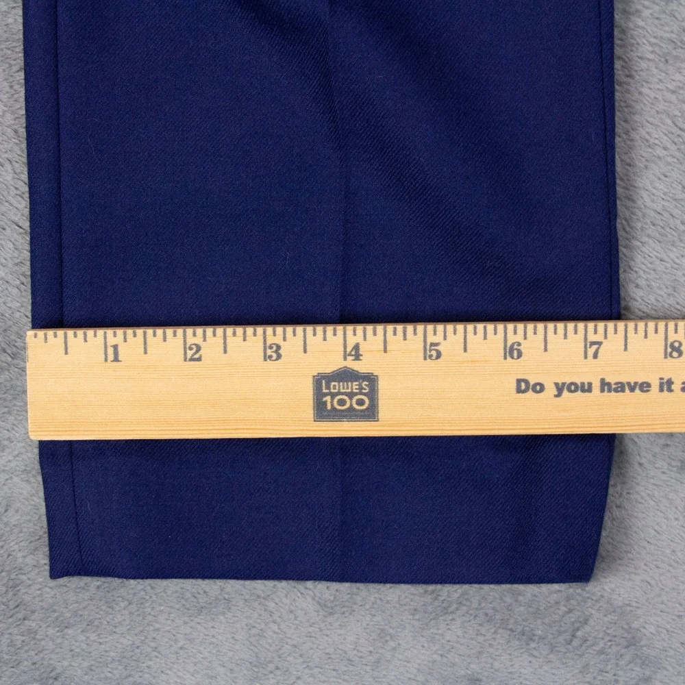 NWT J.Crew Bowery Slim Fit Wool Dress Pants Mens 34x34 Blue $128 MSRP